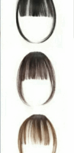 หน้าม้าซีทรู หน้าม้าผมแท้ แฮร์พีชผมแท้ หน้าม้าบาง