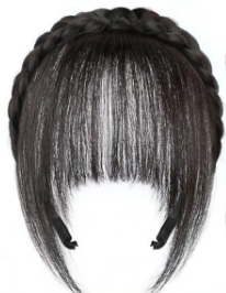 วิกผมที่คาดผมหน้าม้าแบบธรรมชาติ