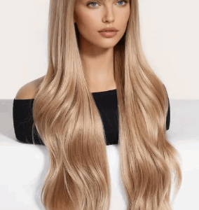 วิกผมสังเคราะห์ยาว 28 นิ้ว สีผสม