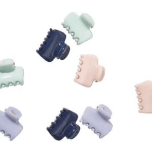 Garden Bouquet Mini Cloud Claw Clips 8Pc Set