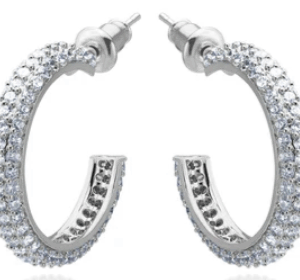 ต่างหูสตั๊ดแบบต่างหูห่วง