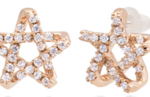 ต่างหูแฟชั่น ต่างหูสตั๊ดรูปดาว