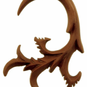 ต่างหู fake expander จากไม้