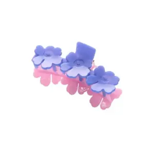 กิ๊บติดผม MINI UNIKKO HAIR CLIP TWO-TONE สีฟ้า-ชมพู